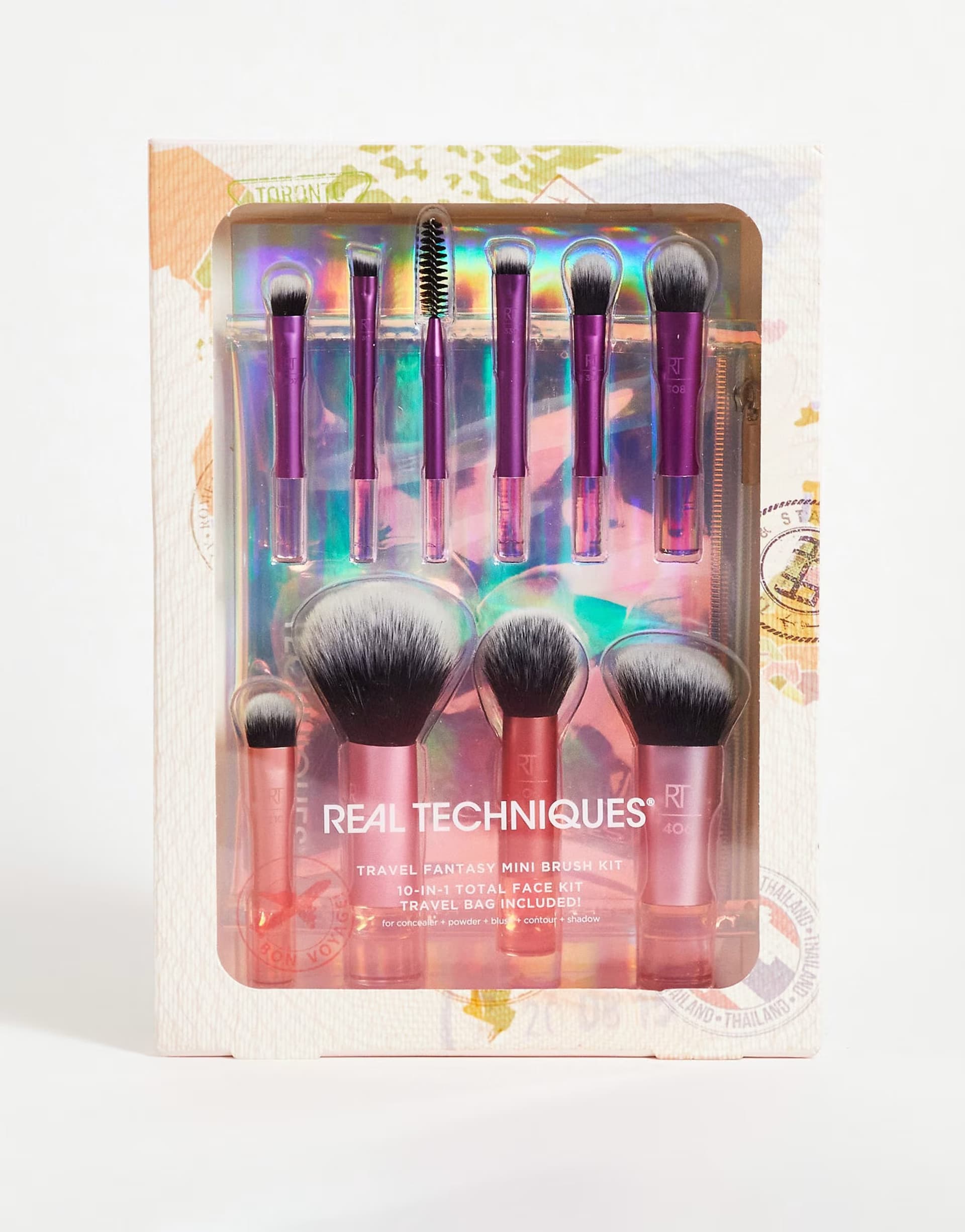 ASOS Real Techniques Travel Fantasy Mini Brush Set (save 52%)