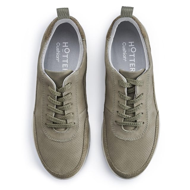 Hotter Hotter Women's Wide Fit 'Gravity II' Active Shoes in Dark Olive - 2