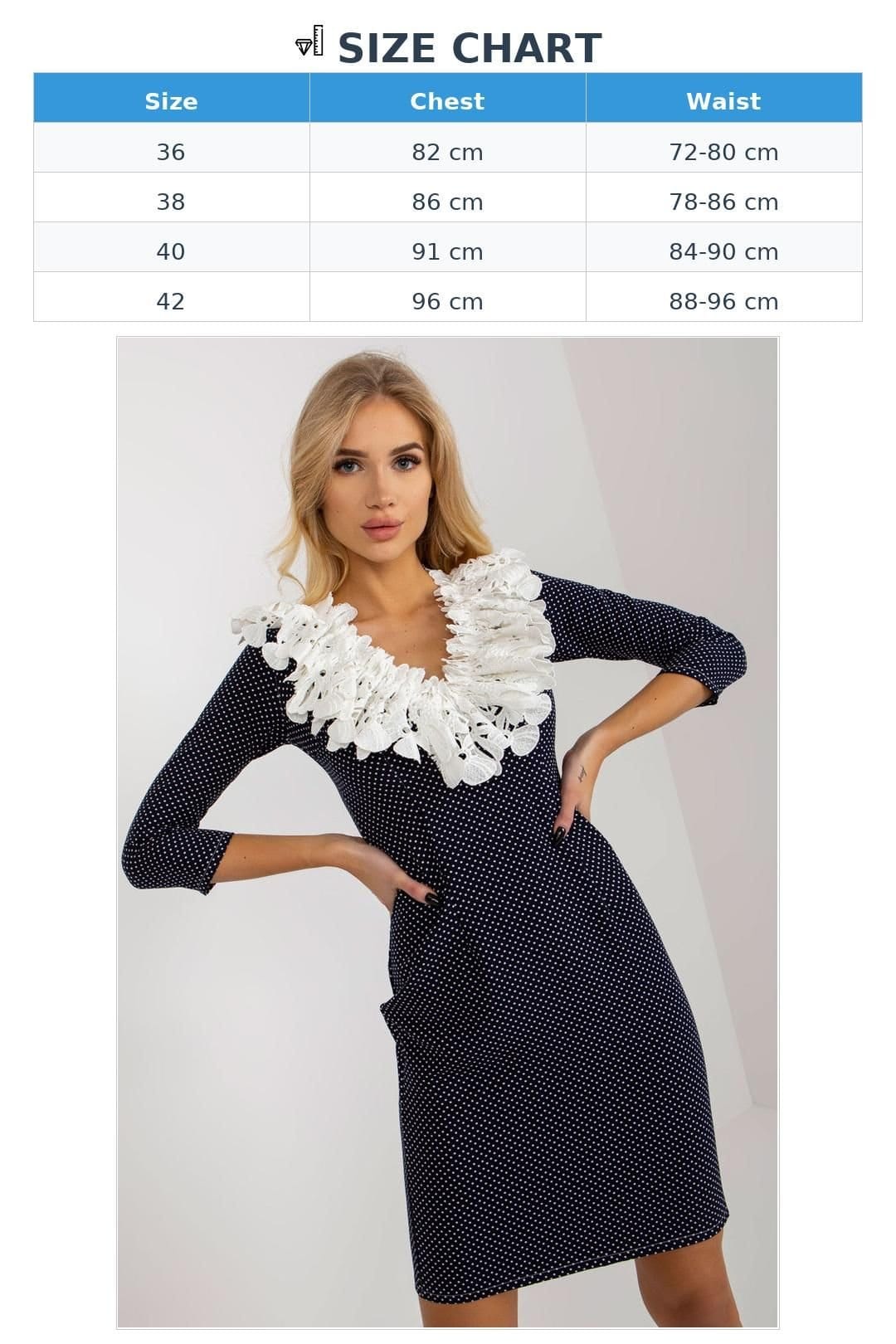 Love Lace Love Lace Women's Cocktail Pencil Cut Pea Fabric Lace Zip Dress in Blue - 4