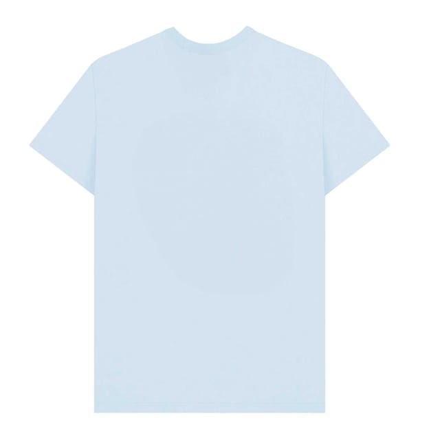 Powerpuff Girls Powerpuff Girls Men's Faded Heart T-Shirt in Light Blue - 2