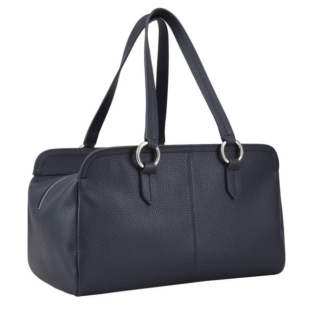 Dents Dents Women's Haworth Leather Shoulder Bag in Navy - 2