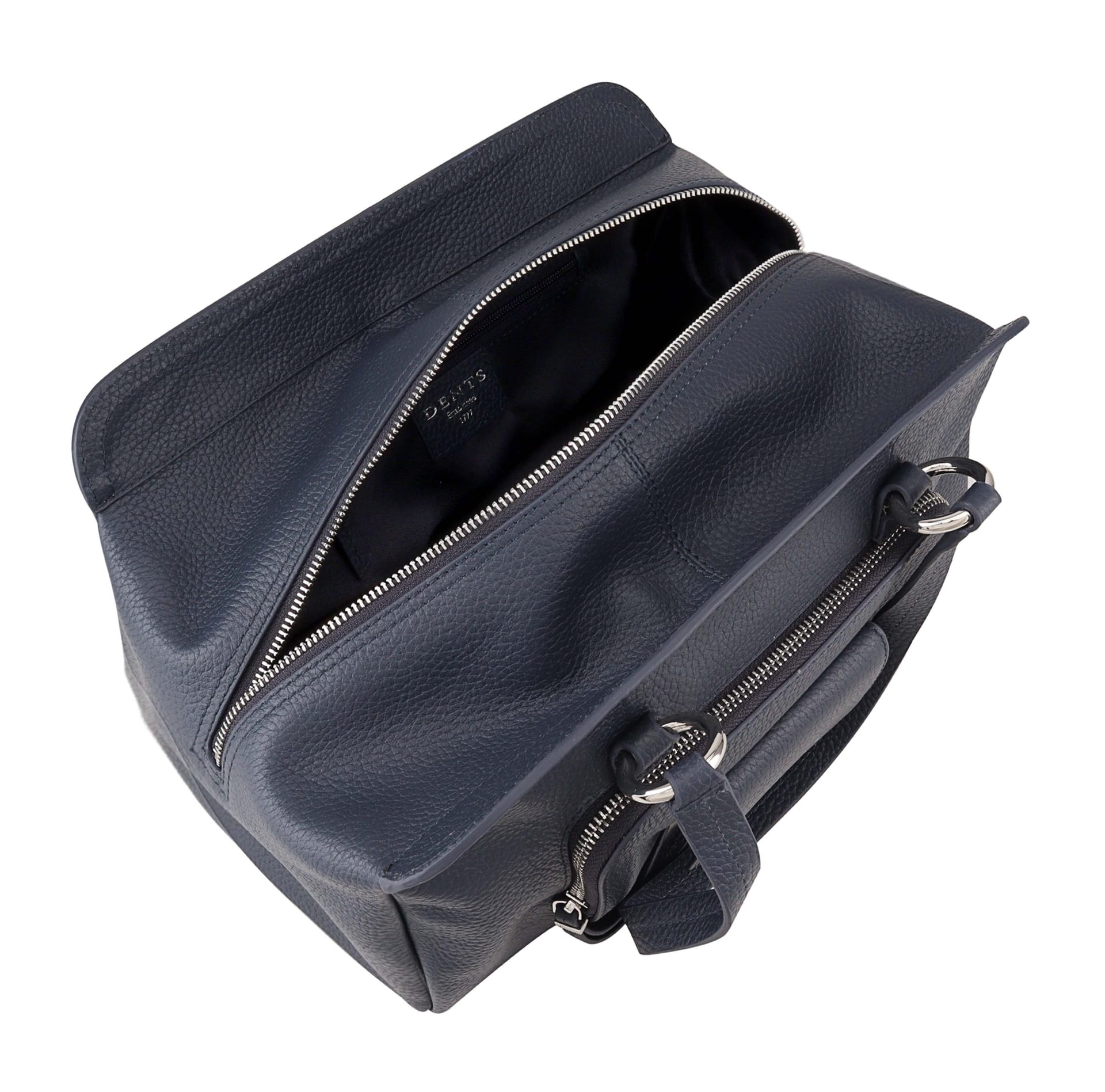 Dents Dents Women's Haworth Leather Shoulder Bag in Navy - 4