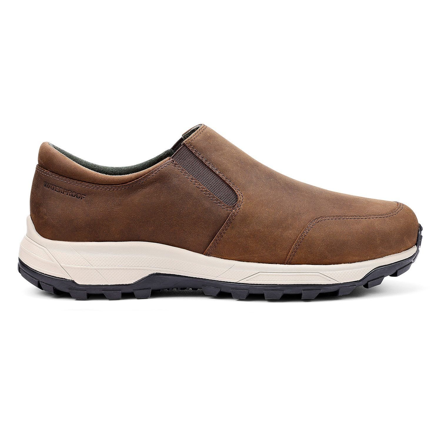 Hotter Hotter Men's 'Munro' Waterproof Shoes in Tan - 4