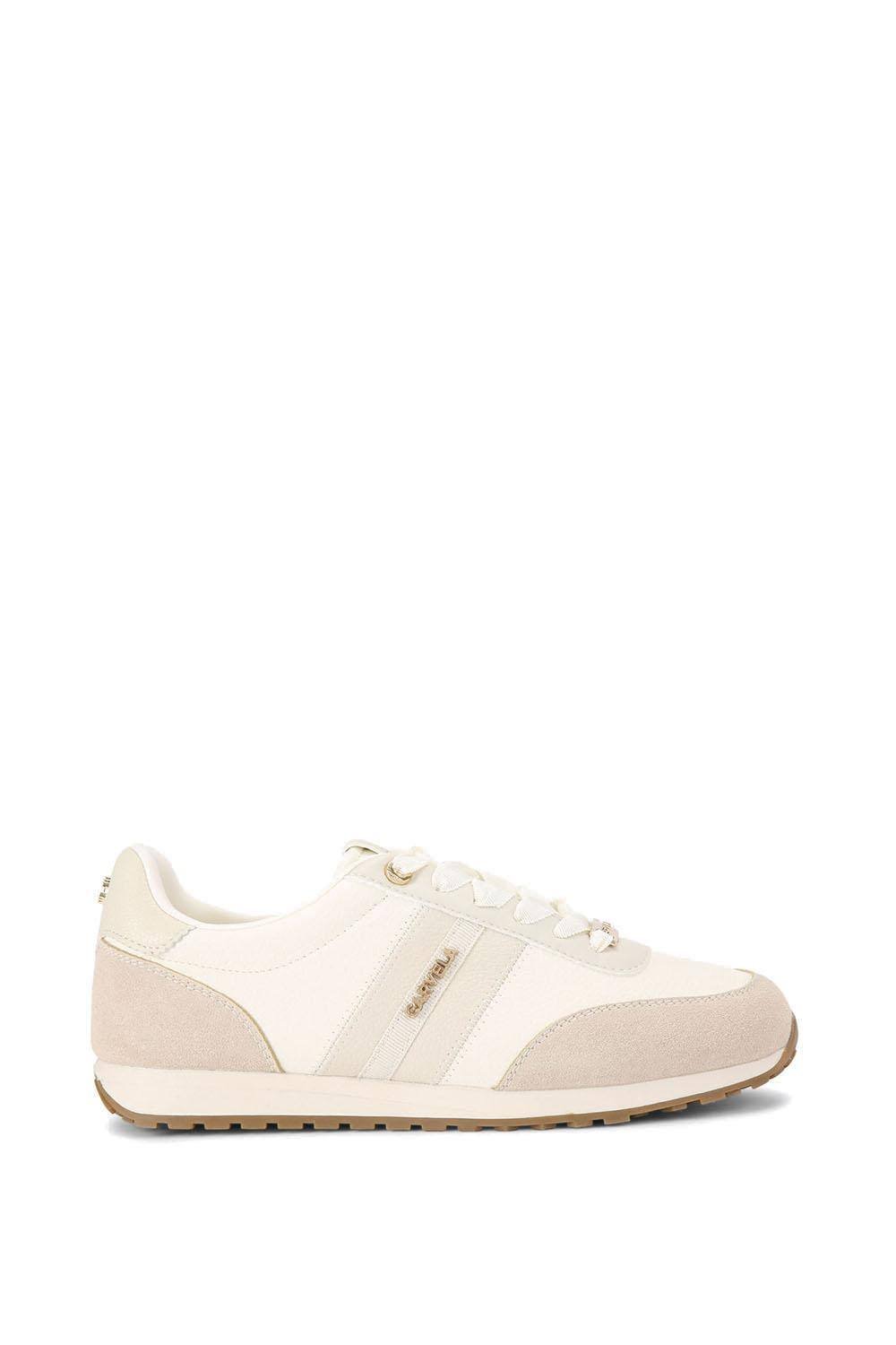 Carvela Carvela Women's 'Mio' Trainers in Cream - 4