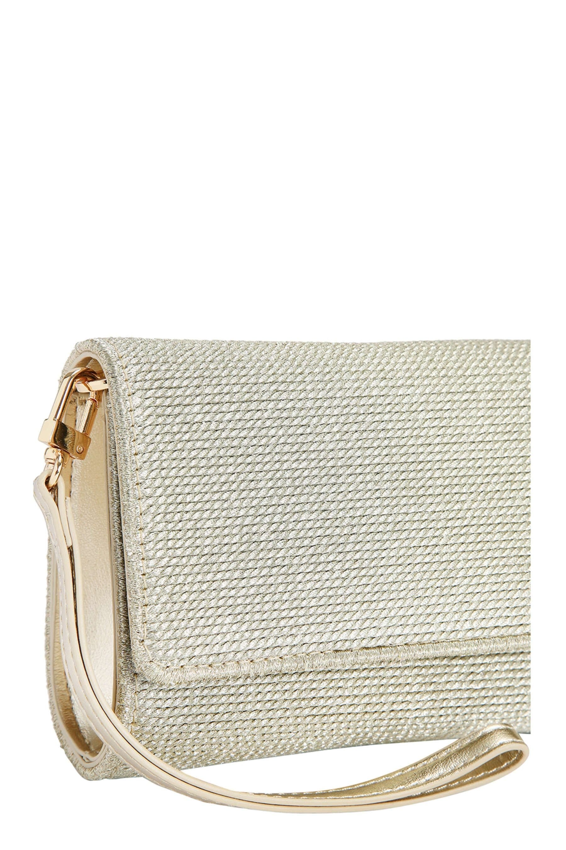 Carvela Carvela Women's 'Gala Clutch' Fabric Bag in Gold - 4
