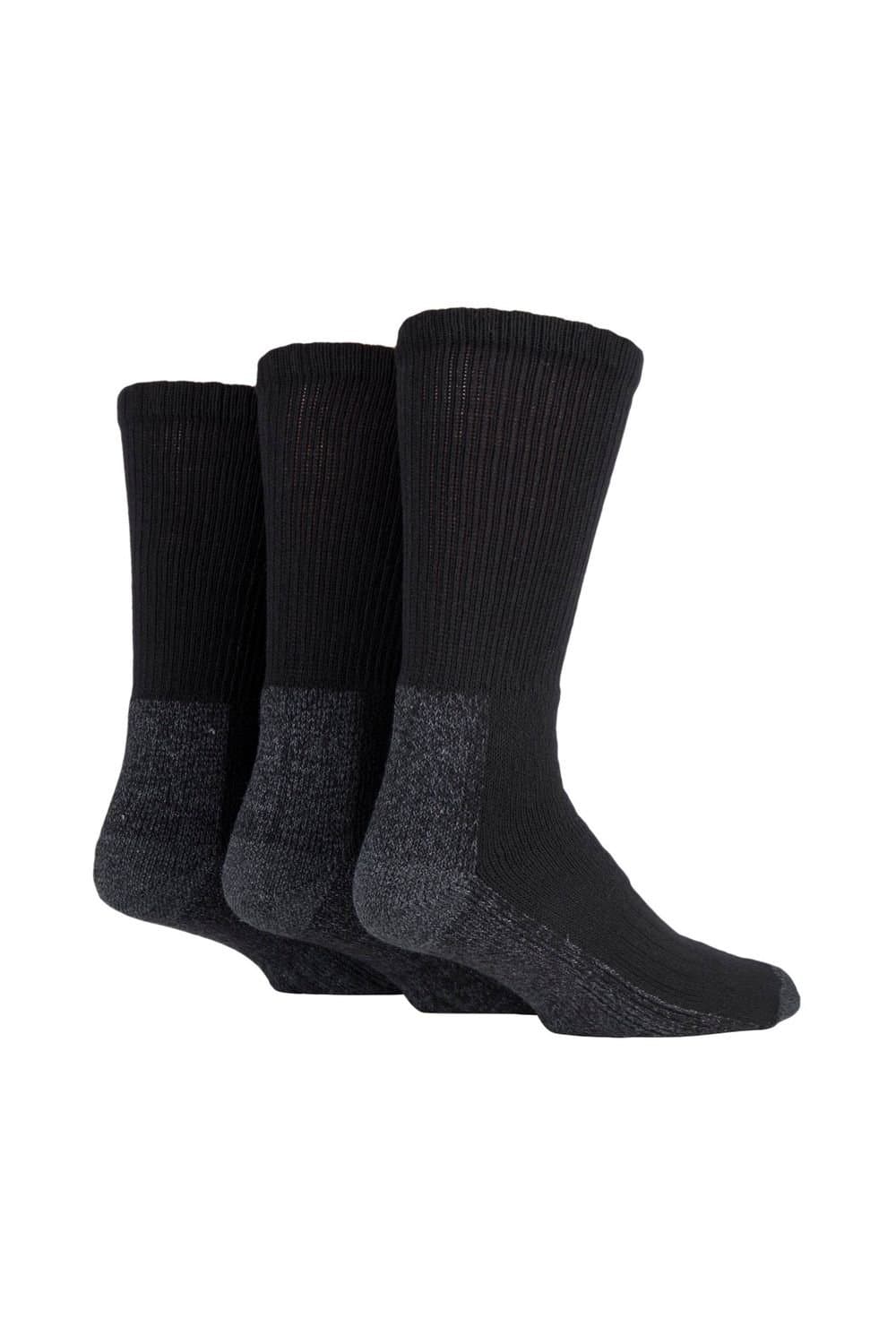 SOCKSHOP Workforce SOCKSHOP Workforce Men's 3 Pair Safety Boot Socks in Black