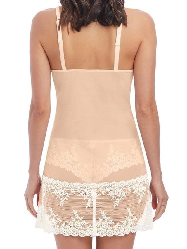 Wacoal Wacoal Women's Embrace Lace Chemise in Beige - 2