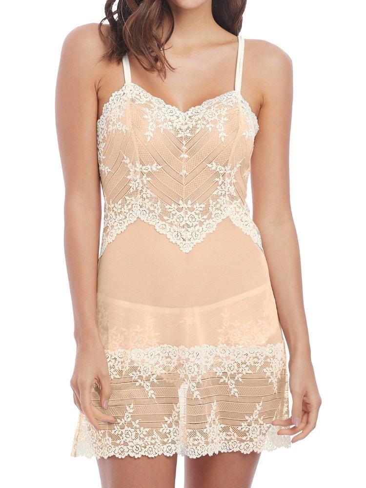 Wacoal Wacoal Women's Embrace Lace Chemise in Beige - 3