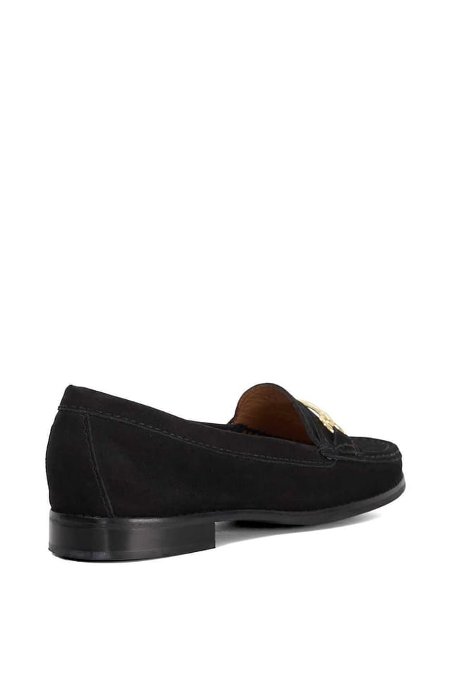Dune London Dune London Women's Wide Fit 'Glenny' Loafers in Black - 3