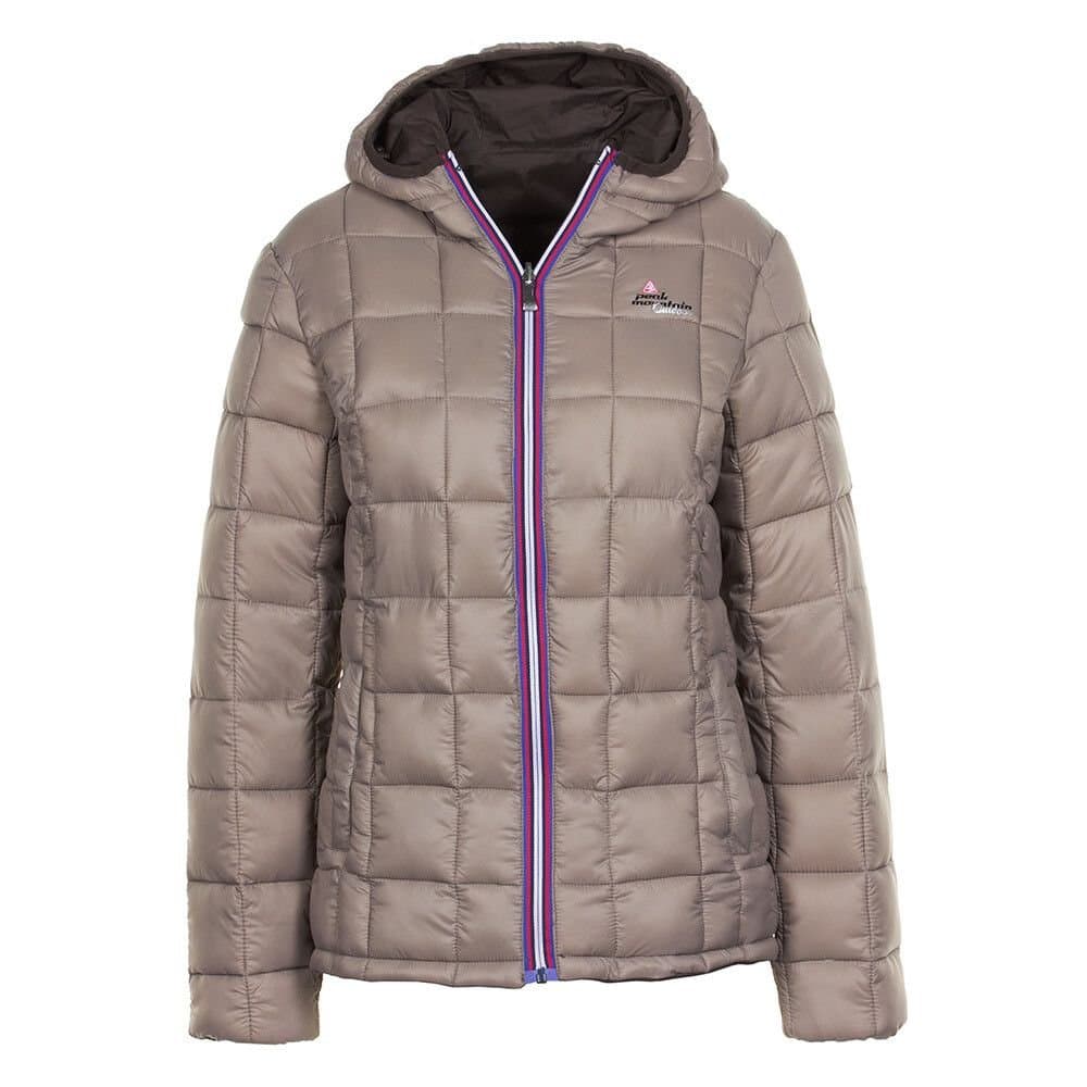 Peak Mountain Peak Mountain Women's Reversible Ski Jacket For Awa in Brown