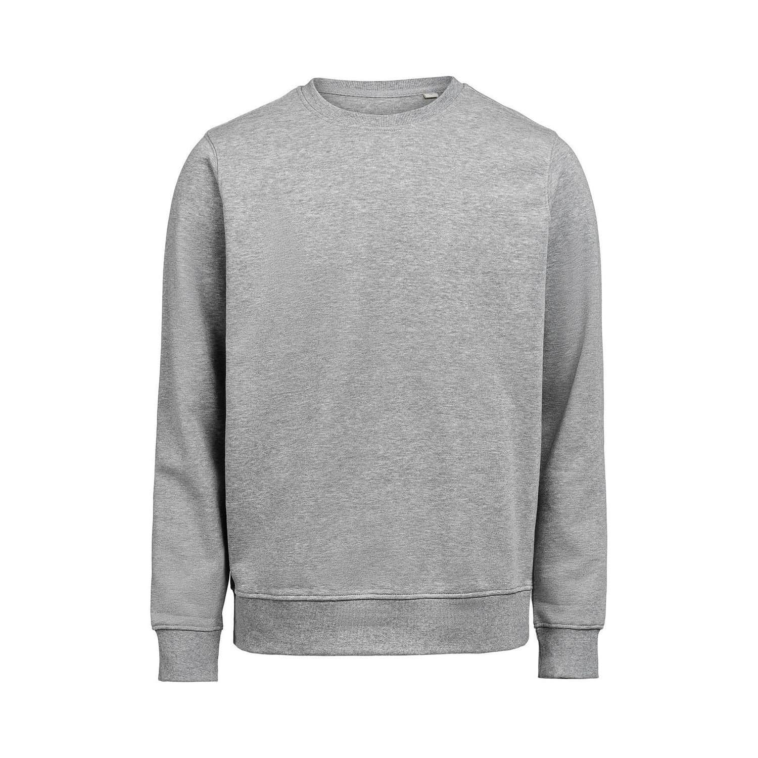 Untagged Movement Untagged Movement Men's Melange Crew Neck Regular Sweatshirt in Grey