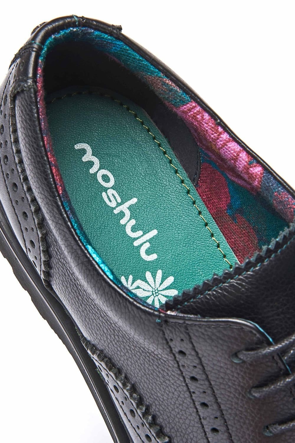 Moshulu Moshulu Women's Atassi' Preppy Brogue in Black - 4