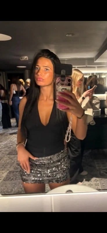 Bershka Sequin brown skirt /shorts - 1