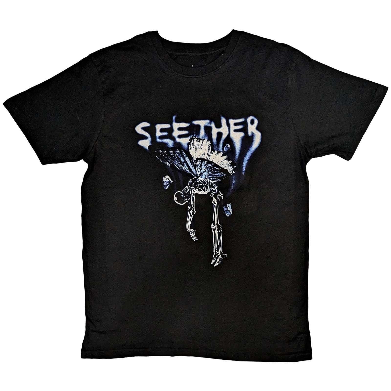 Seether Seether Men's Butterfly T-Shirt in Black