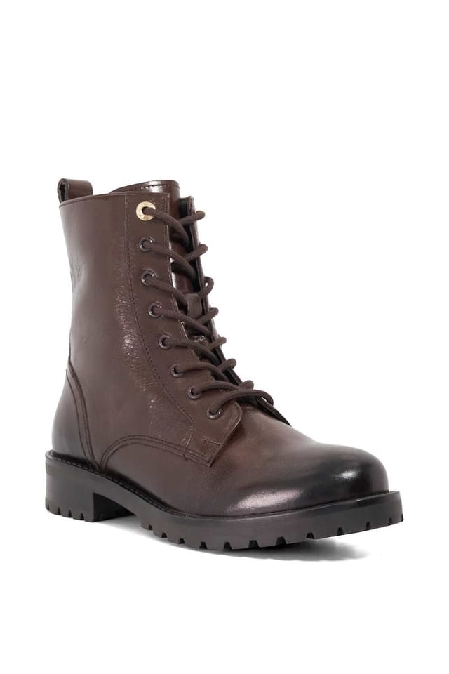 Dune London Dune London Women's 'Partens' Leather Ankle Boots in Brown - 2