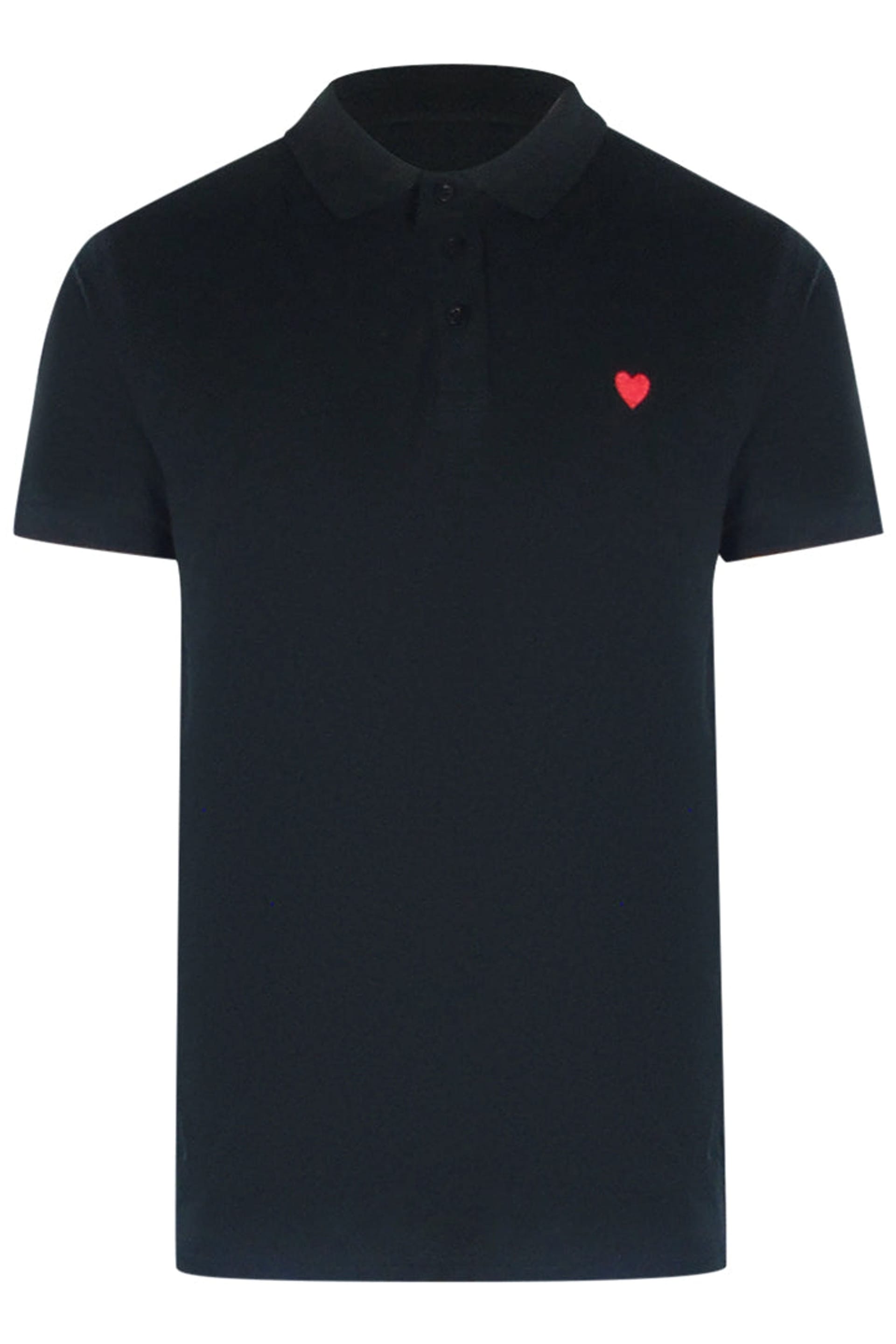 Love Moschino Men's Short Sleeve Polo Shirt in Black