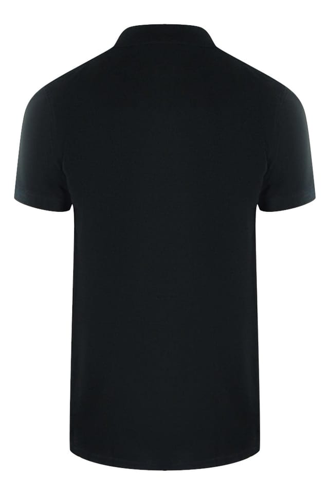 Love Moschino Love Moschino Men's Short Sleeve Polo Shirt in Black - 3