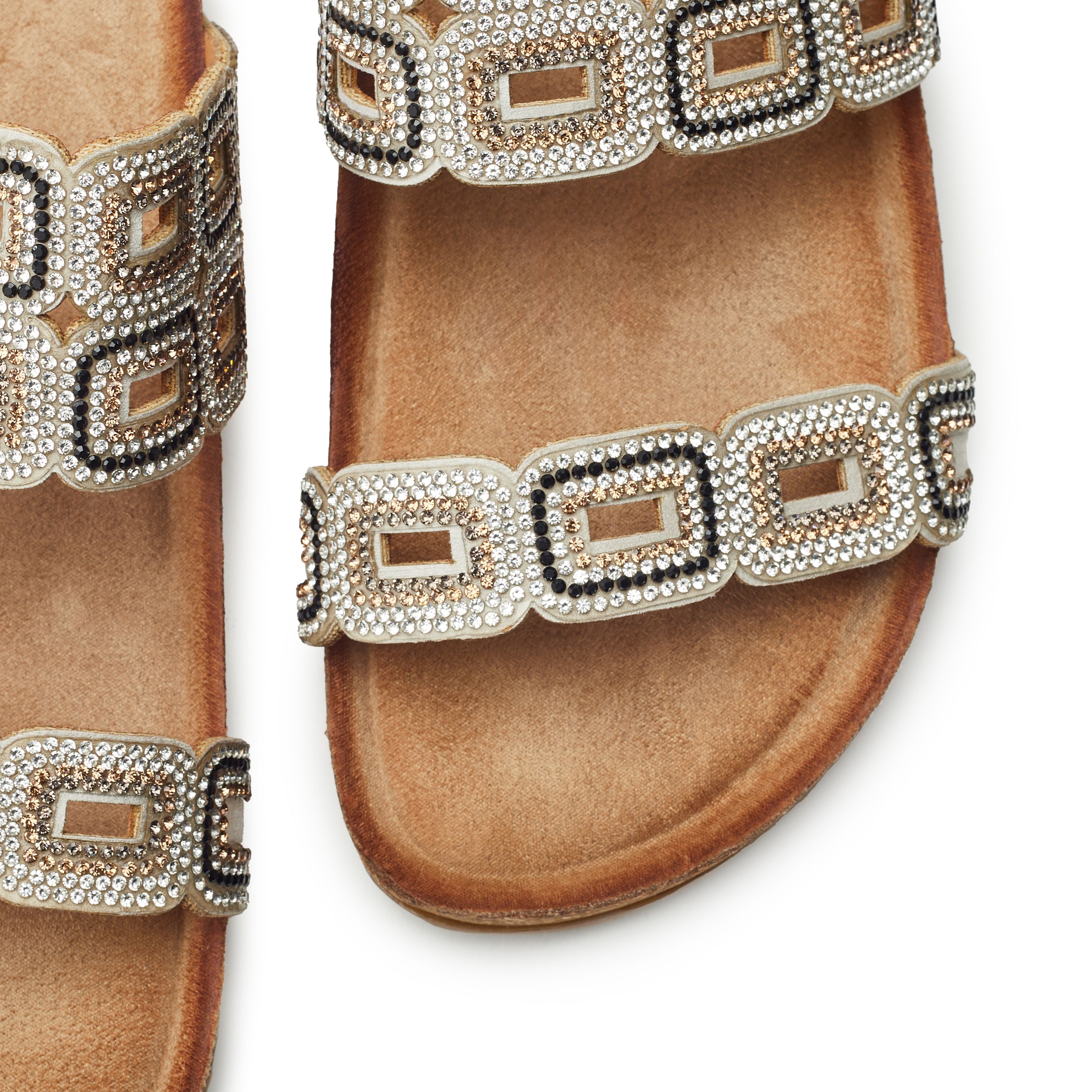 b.soleful b.soleful Women's 'Lynora' Porvair Sandals in Grey - 3