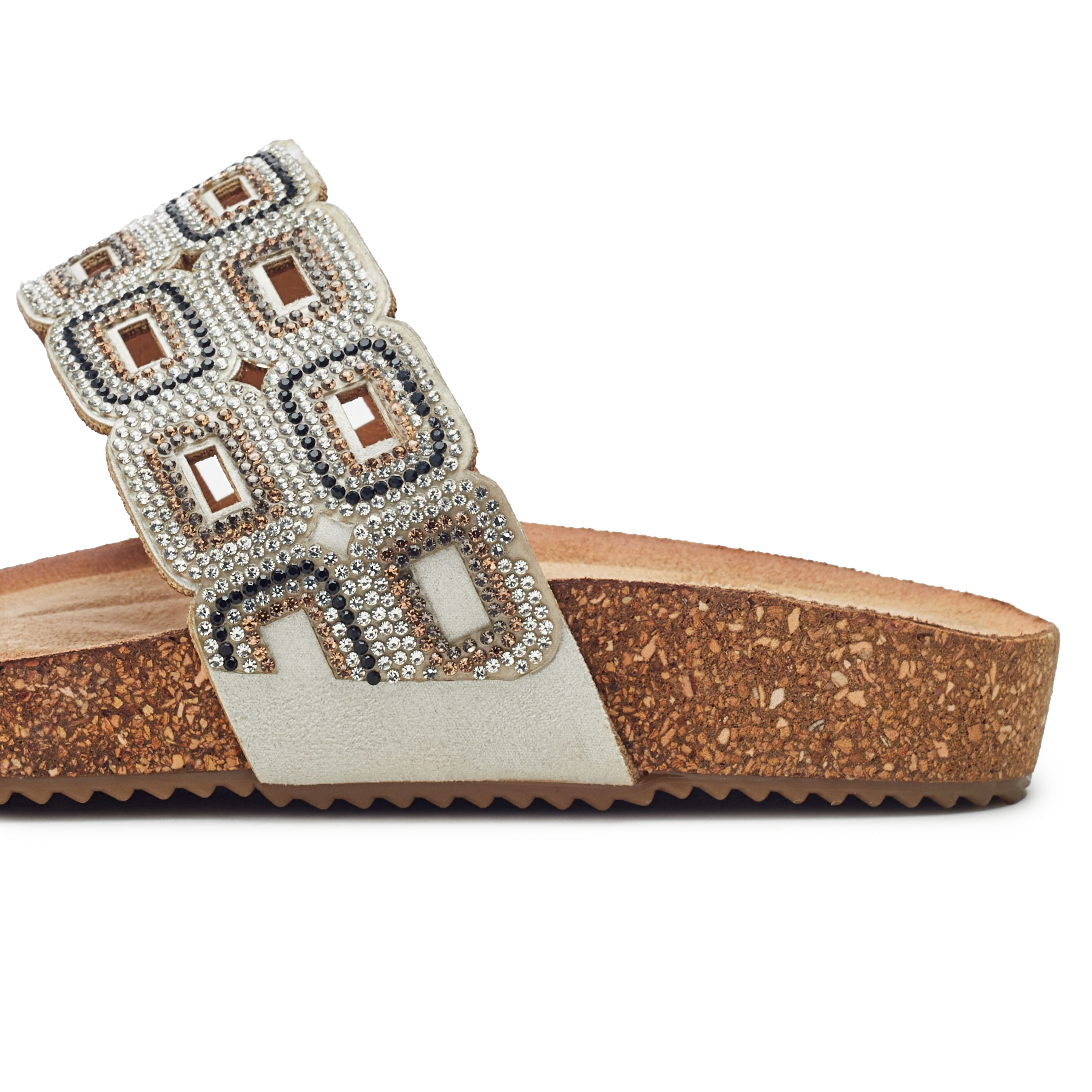 b.soleful b.soleful Women's 'Lynora' Porvair Sandals in Grey - 4