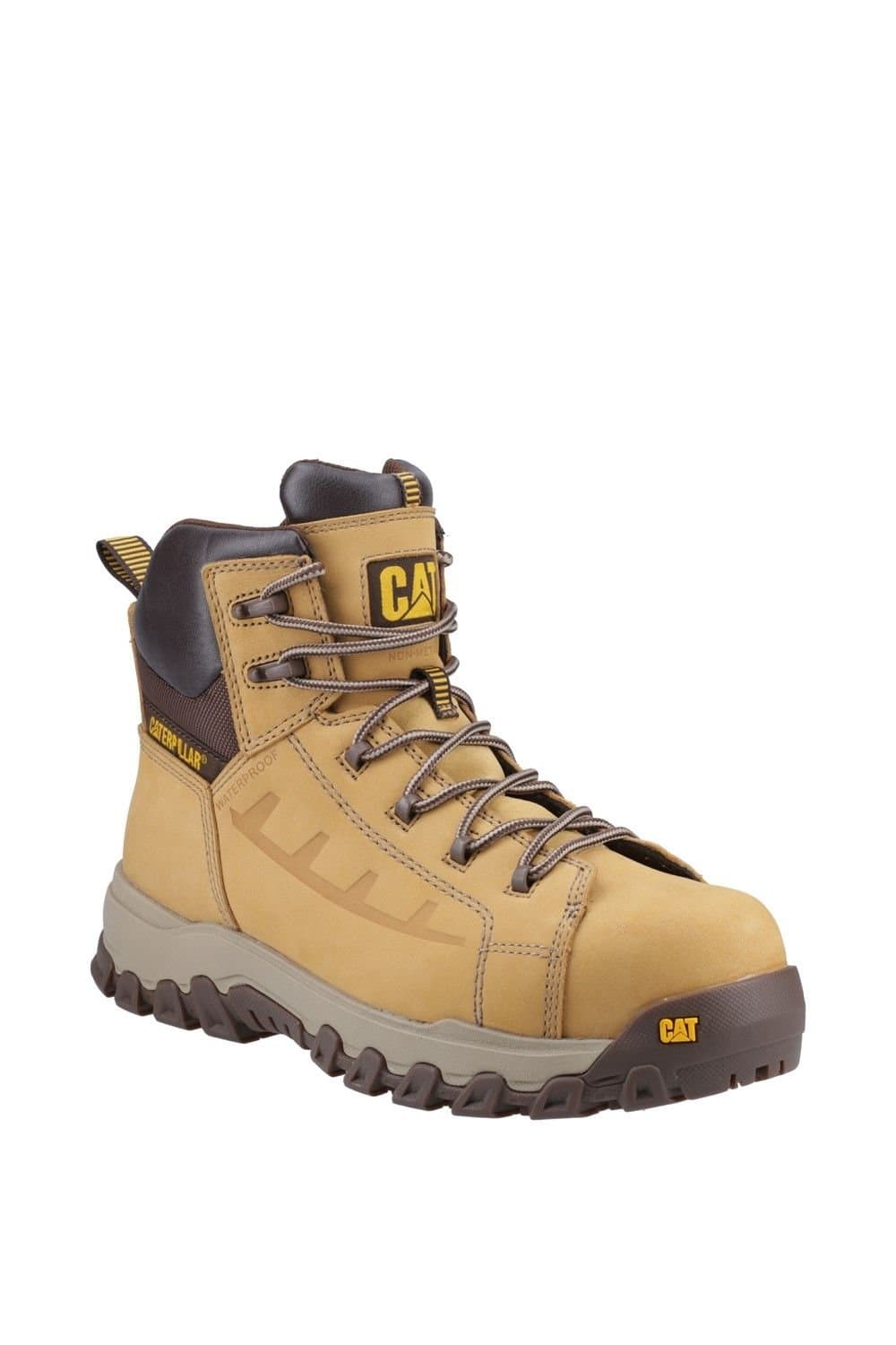 Caterpillar Caterpillar Men's Threshold Rebound Safety Boot in Brown