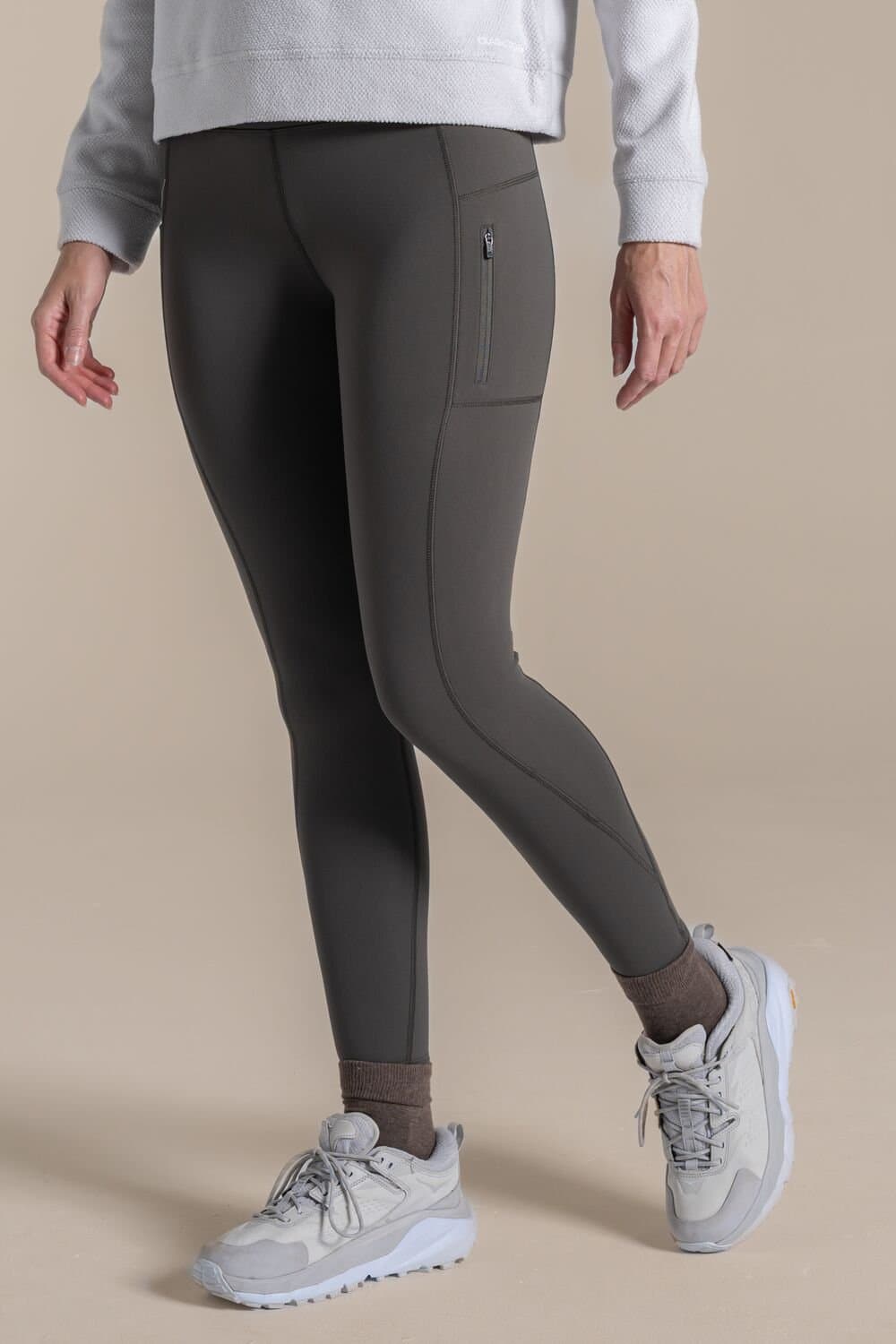 Craghoppers Craghoppers Women's Kiwi Pro Thermo' Walking Leggings in Green