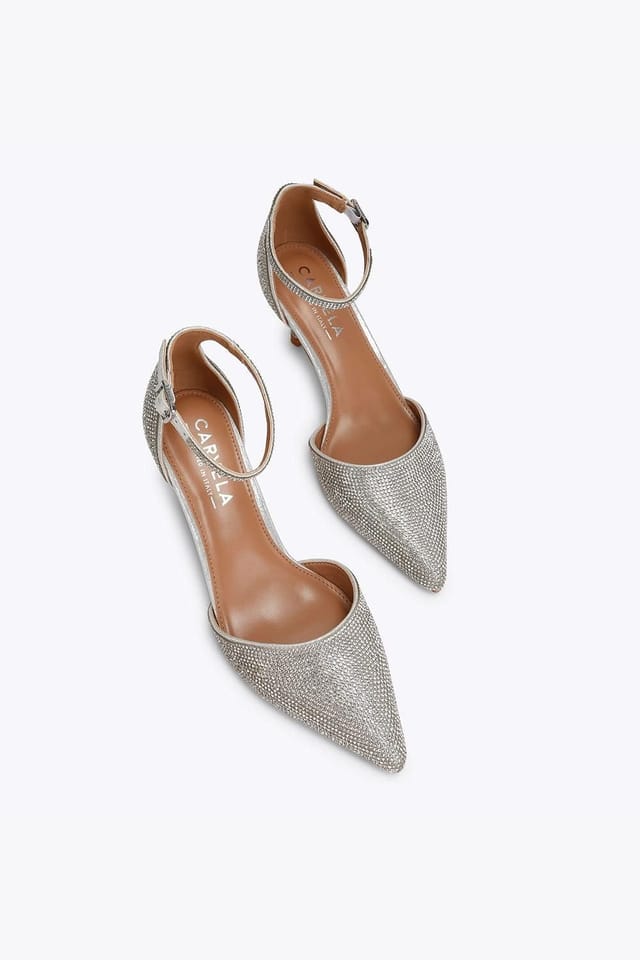 Carvela Carvela Women's 'Shinier Court' Heels in Silver - 2