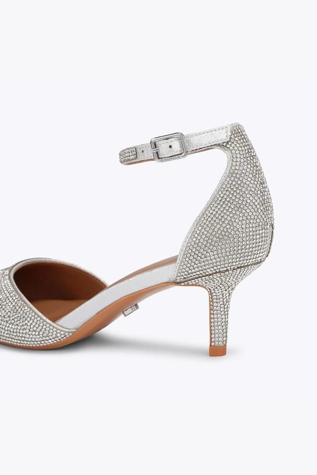 Carvela Carvela Women's 'Shinier Court' Heels in Silver - 3