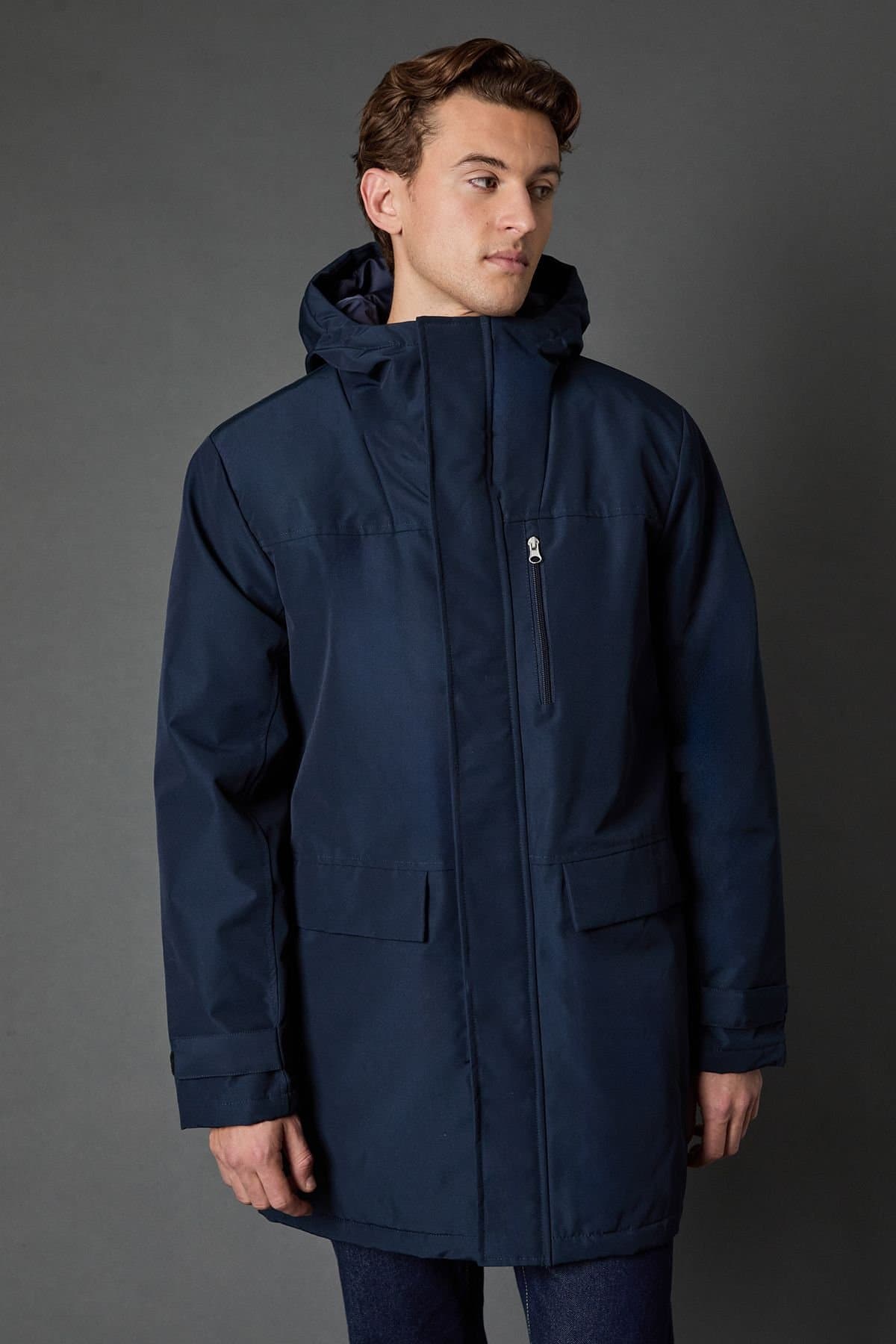 Burton Burton Men's Navy Padded Parka