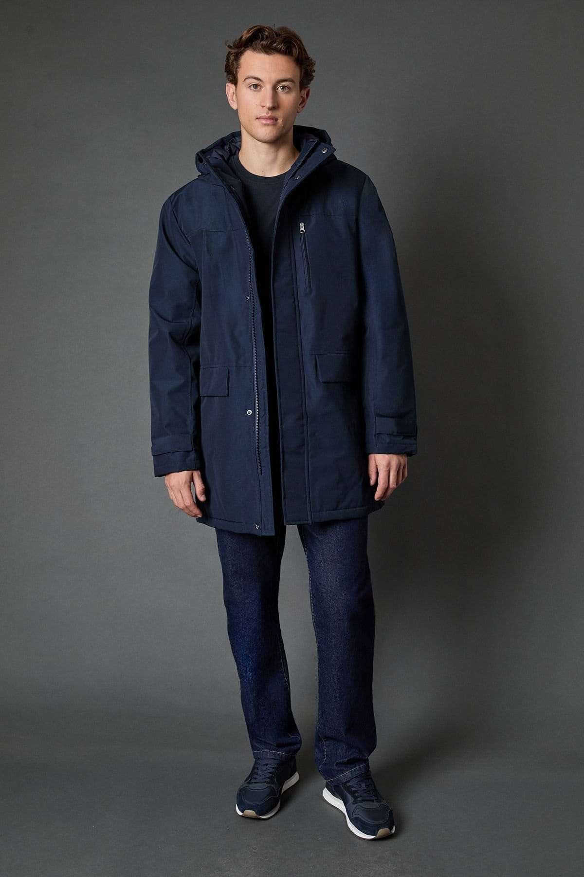 Burton Burton Men's Navy Padded Parka - 4