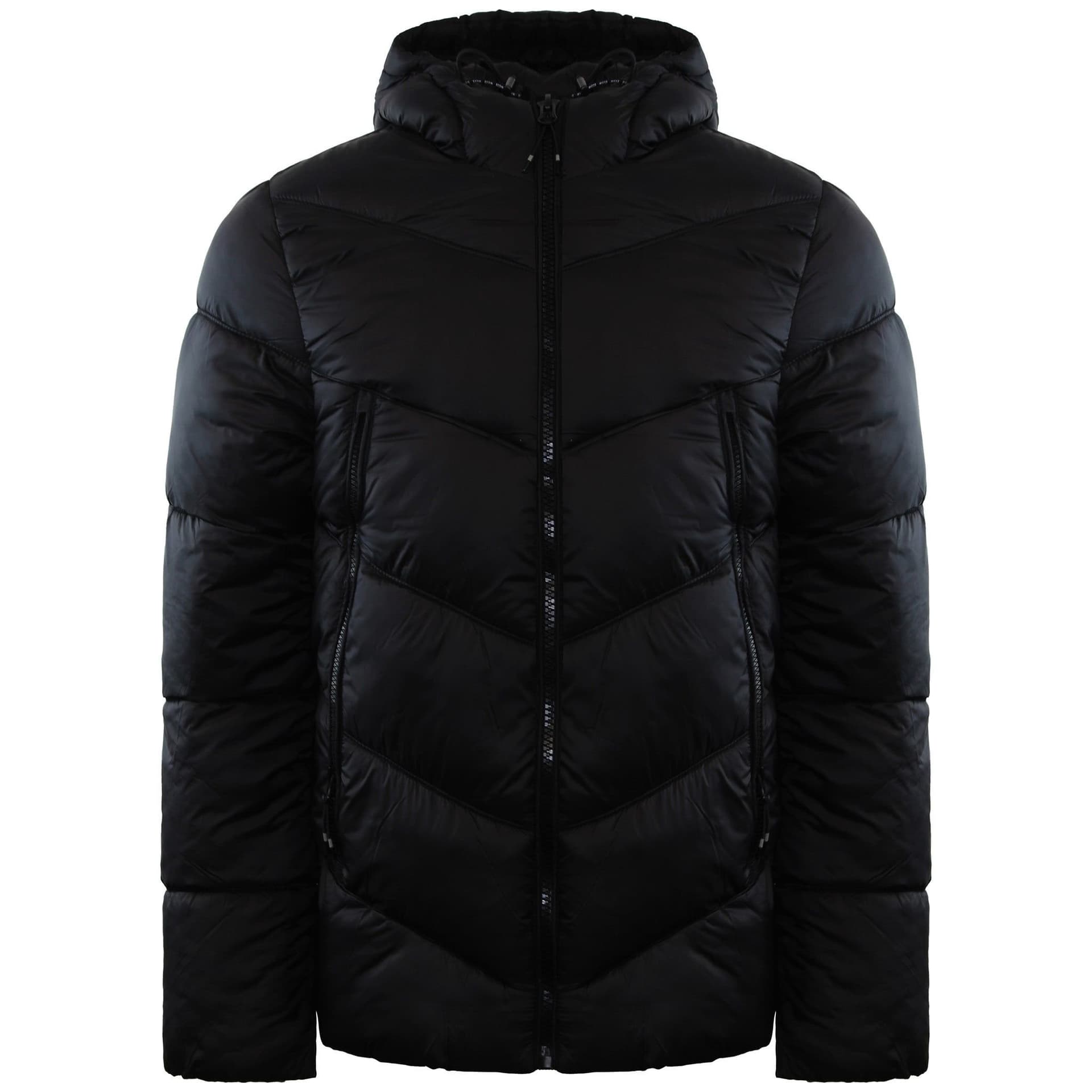 Nicce Nicce Men's Canyon Black Puffer Jacket