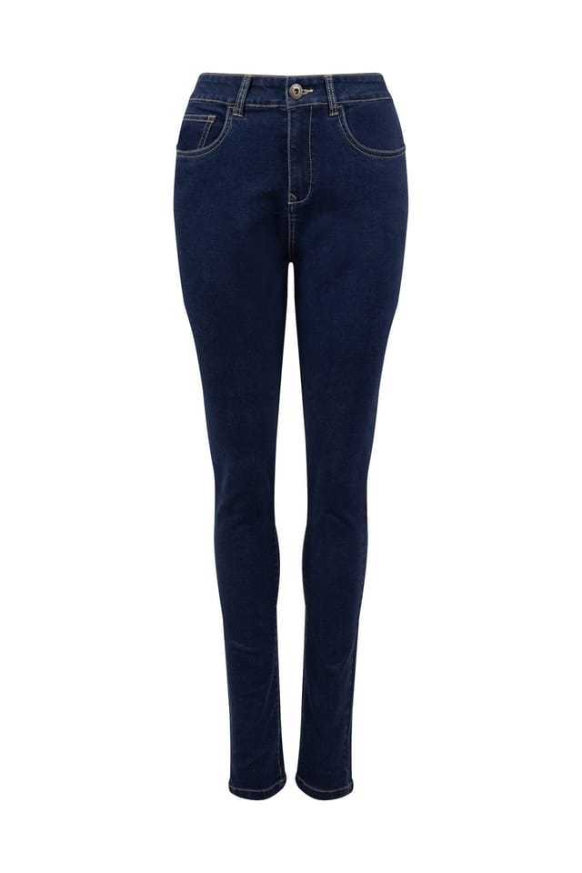 Weird Fish Weird Fish Women's Gerrie Slim Jean in Dark Blue - 2
