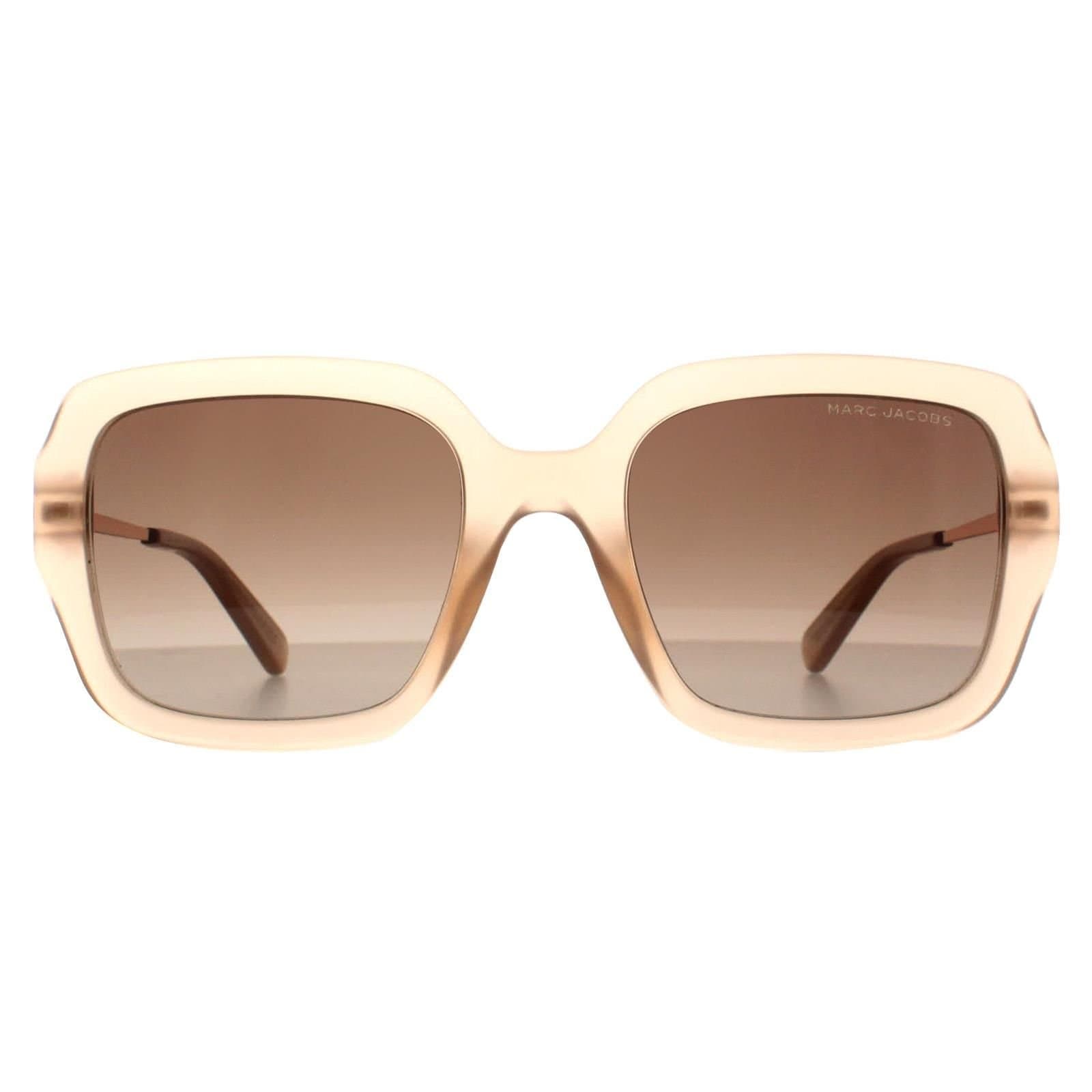 Marc Jacobs Marc Jacobs Women's Square Beige Brown Gradient MARC 652/S