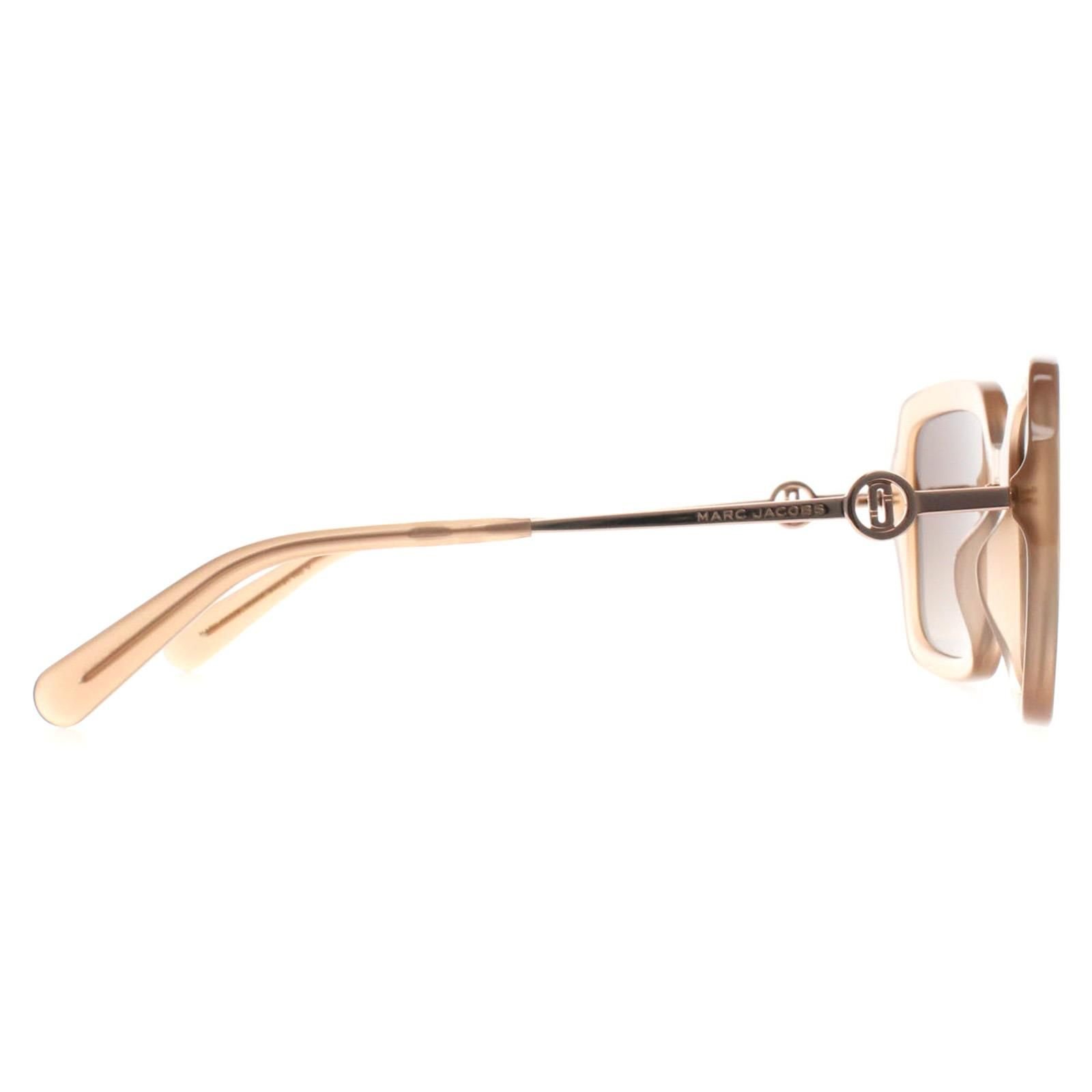 Marc Jacobs Marc Jacobs Women's Square Beige Brown Gradient MARC 652/S - 4