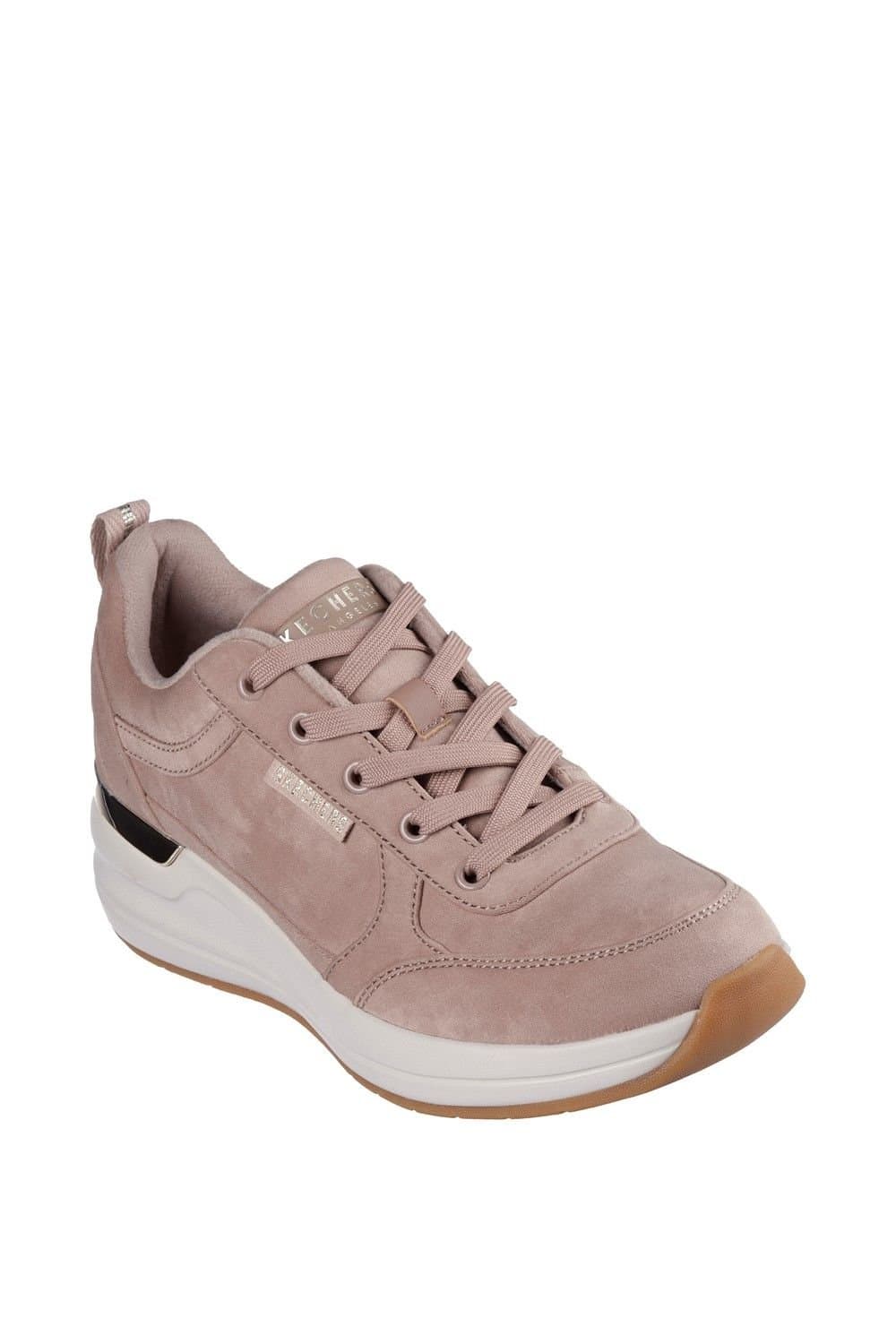Skechers Skechers Women's Billion 2 Prissy N Plush Trainers in Taupe