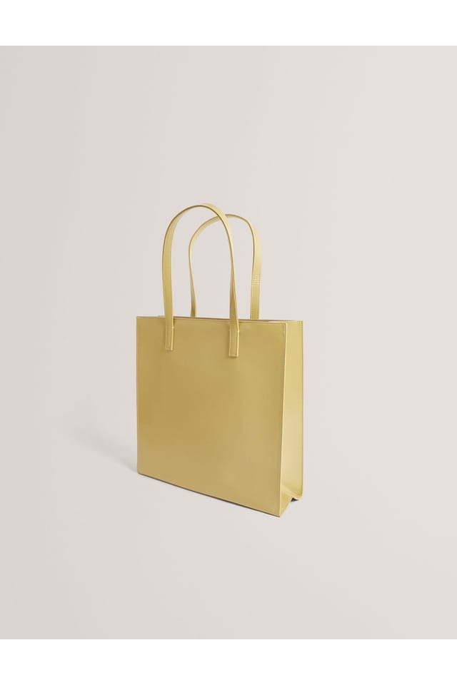 Ted Baker Ted Baker Women's Crinkle Large Icon Bag Yellow - 2