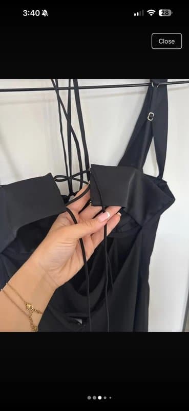 Oh Polly oh polly cowl neck dress