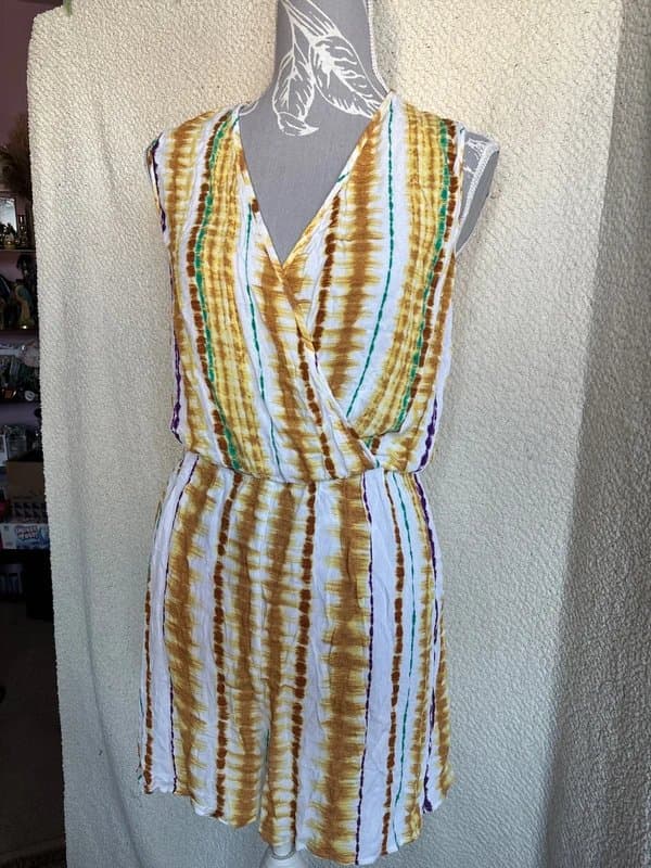 George George Playsuit Viscose Blend size L