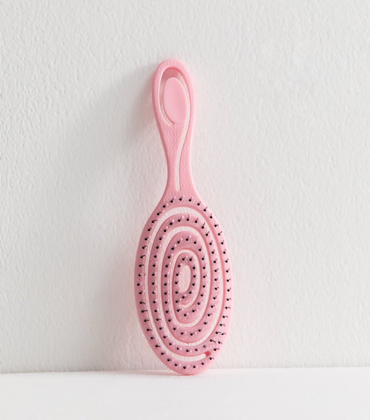 New Look Light Pink Round Flexi Hair Brush New Look