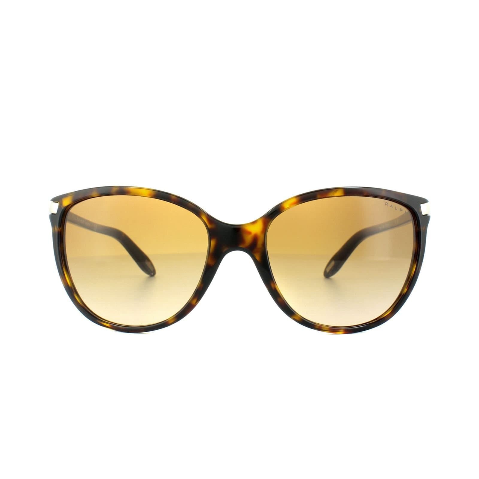 Ralph by Ralph Lauren Ralph by Ralph Lauren Women's Cat Eye Dark Tortoise Brown Gradient 5160 Sunglasses