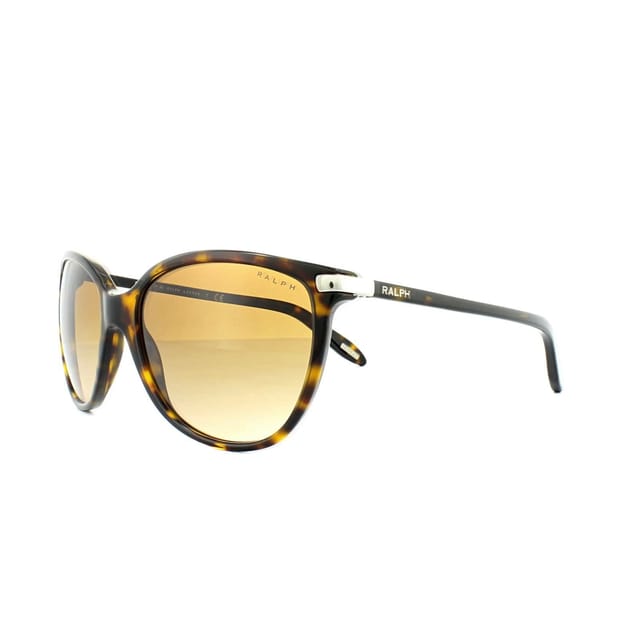 Ralph by Ralph Lauren Ralph by Ralph Lauren Women's Cat Eye Dark Tortoise Brown Gradient 5160 Sunglasses - 2