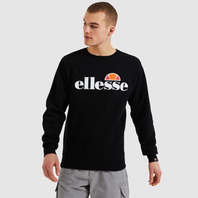 Ellesse Ellesse Men's SL Succiso Sweatshirt in Black - 2