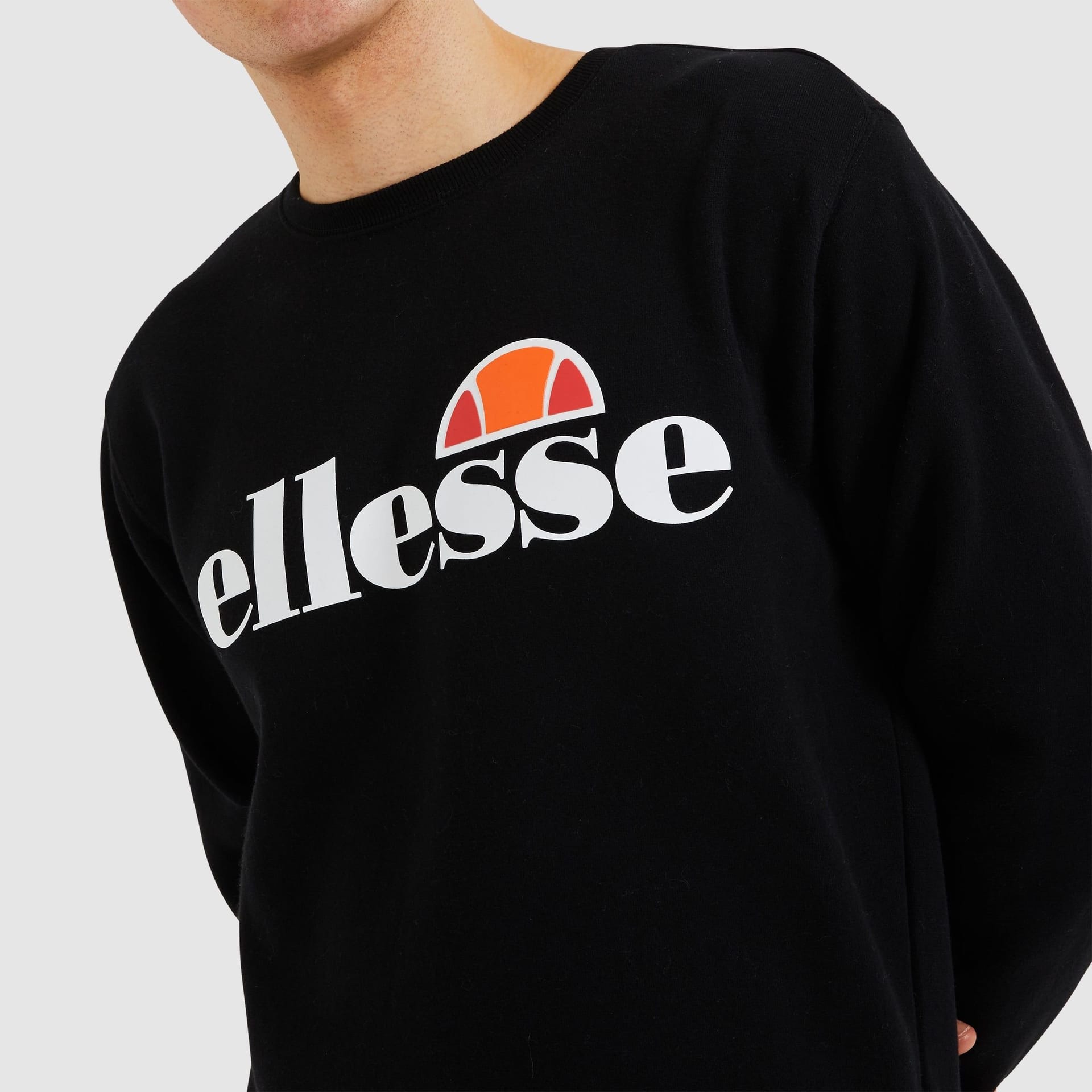 Ellesse Ellesse Men's SL Succiso Sweatshirt in Black - 4