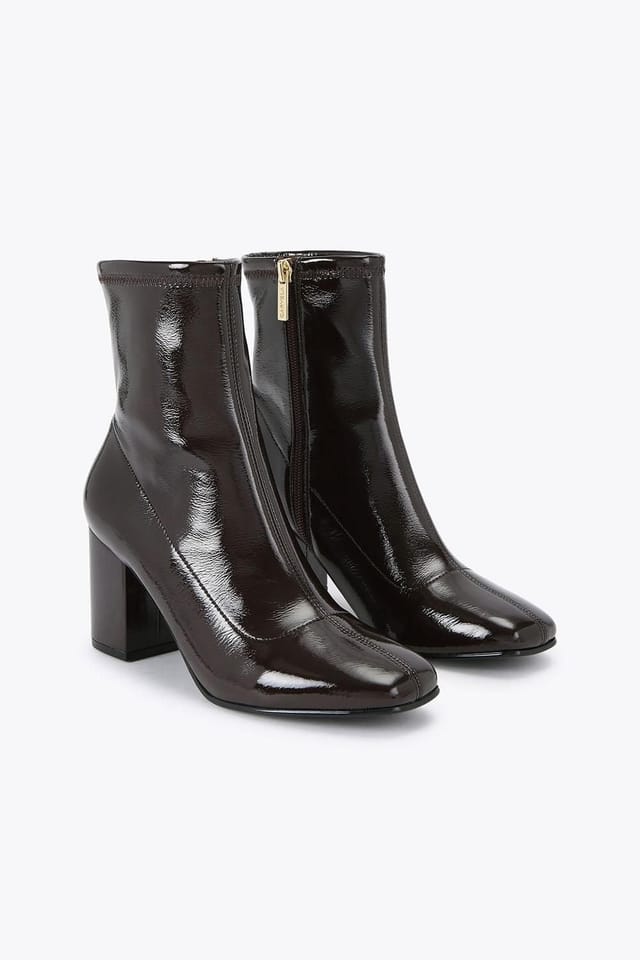 Carvela Carvela Women's 'Strut Ankle' Boots in Dark Brown - 2