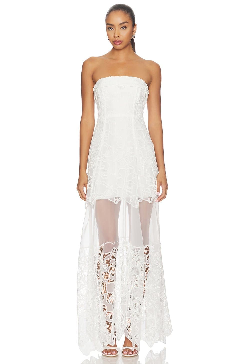 revolve Rennis Bustier Gown