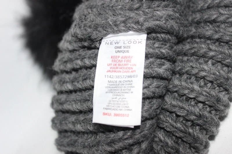 New Look Knitted Beanie Hat Bundle Beige Grey Womens