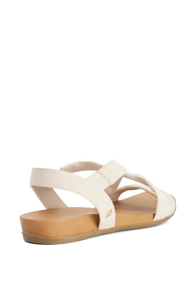 Dune London Dune London Women's Wide Fit 'Landies' Sandals in Natural - 3