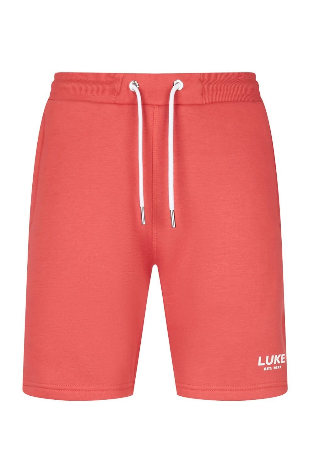 Luke 1977 Luke 1977 Men's Staggering Sweat Shorts in Red - 4