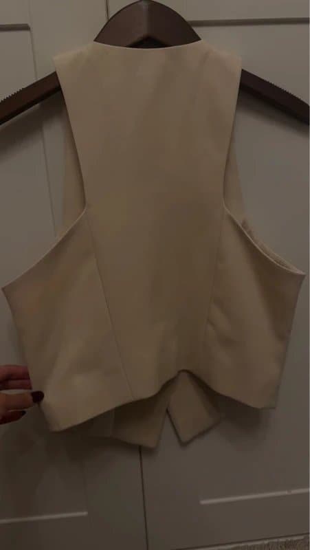 River Island Stunning River Island Cream Waist Coat Never Worn