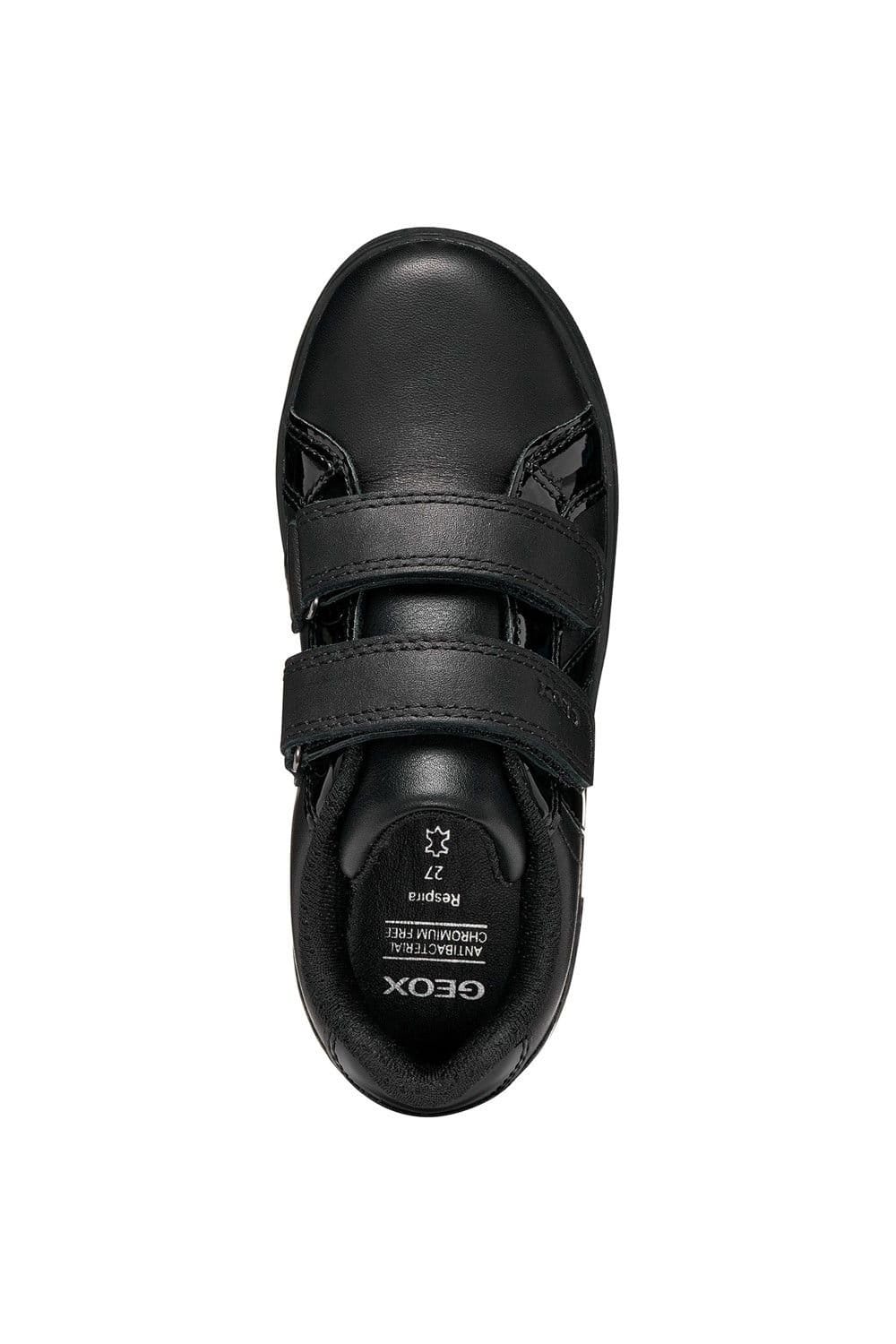 Geox Geox Women's J Eclyper School Shoes in Black - 4