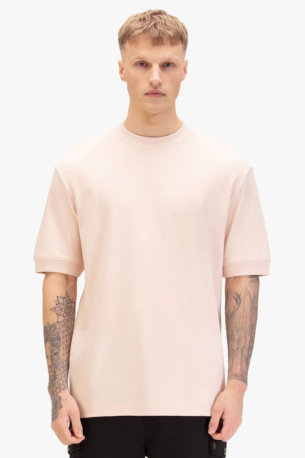 Luke 1977 Luke 1977 Men's Burly Oversized T-shirt in Light Pink